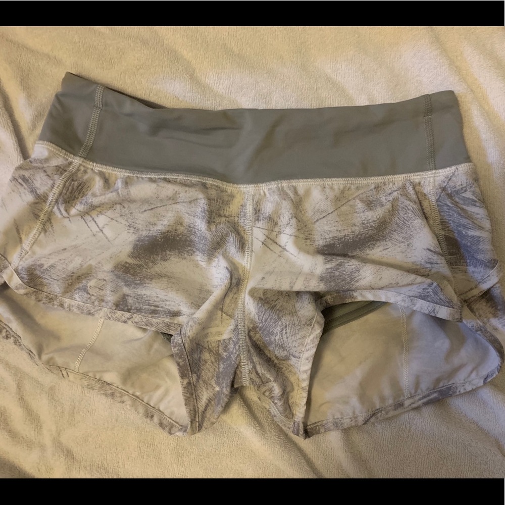 Lululemon speed shorts